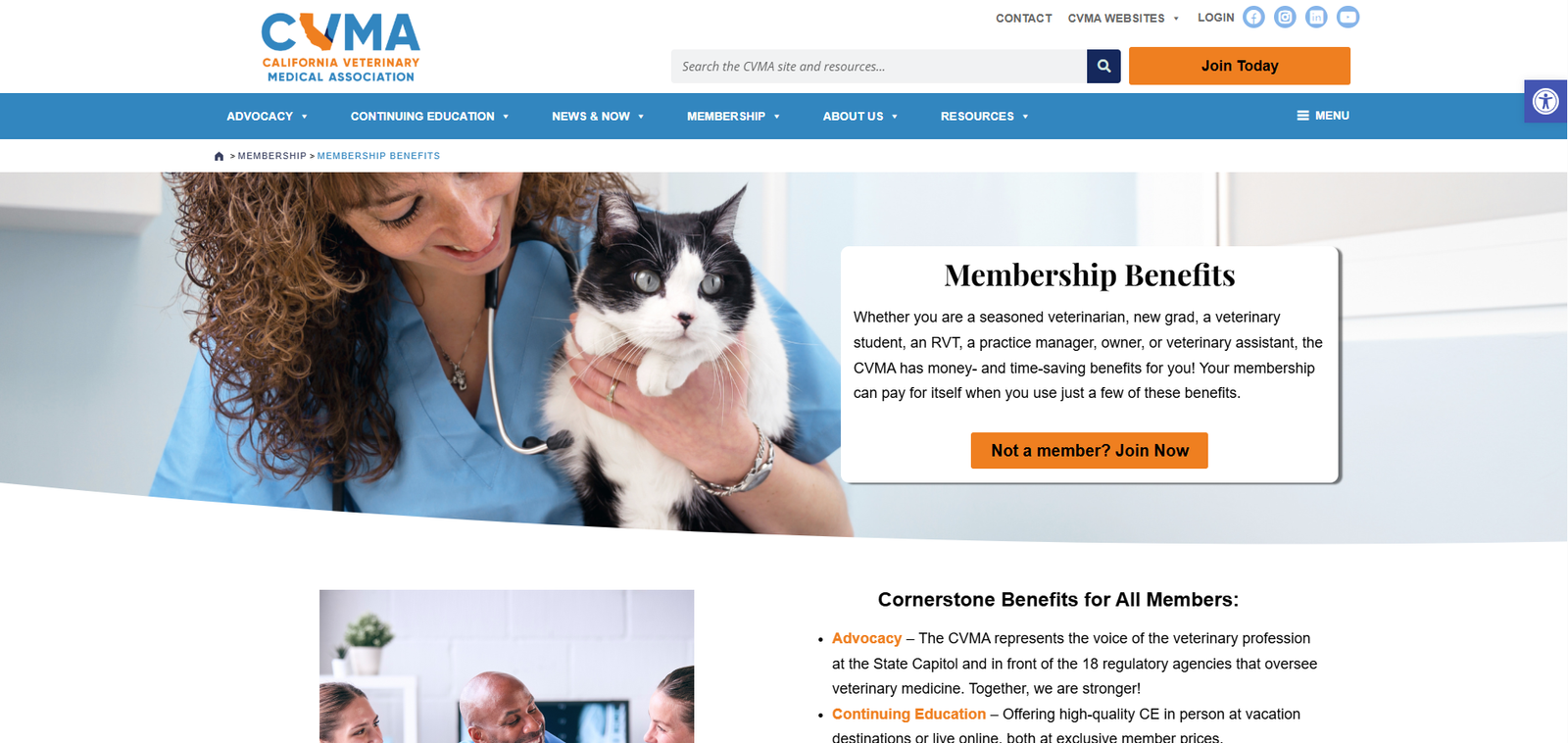 CVMA Membership Benefits Page